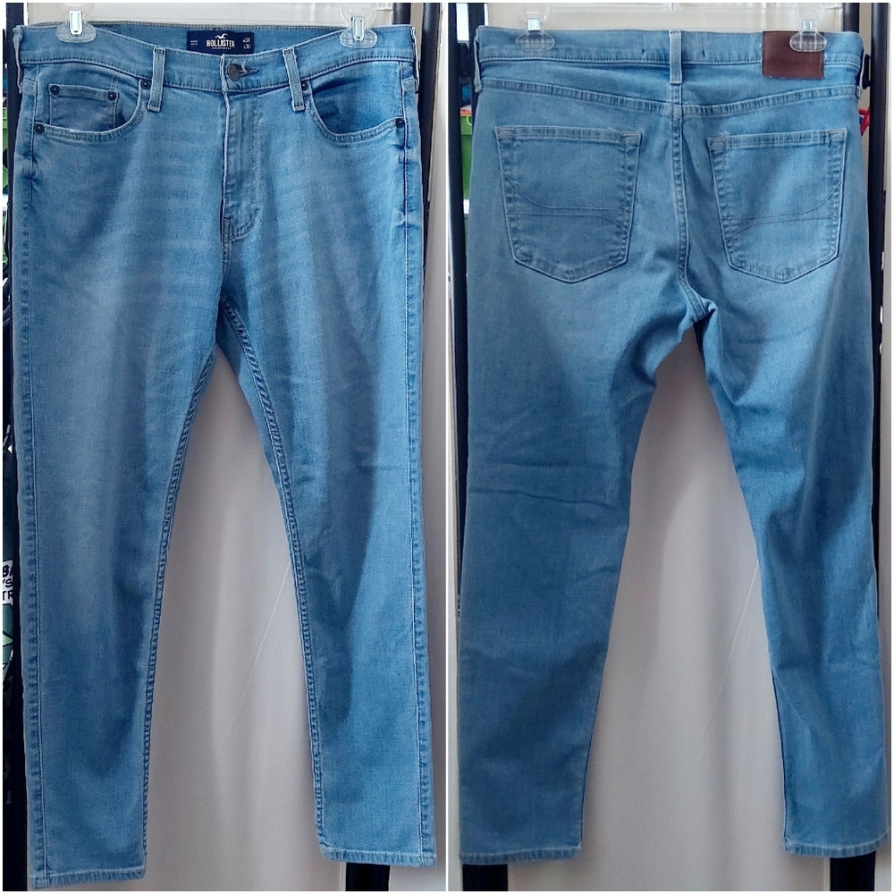 Hollister advanced stretch supper skinny jeans size 34X30